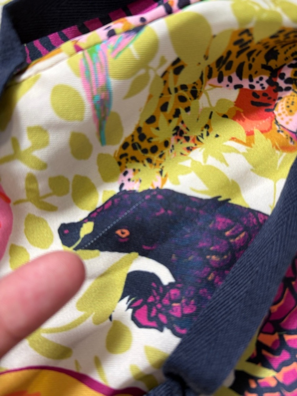 J Crew Vibrant Safari Animal Print Pants - Multicolor 0 - Picture 5 of 13